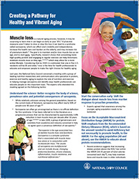 healthy and vibrant aging